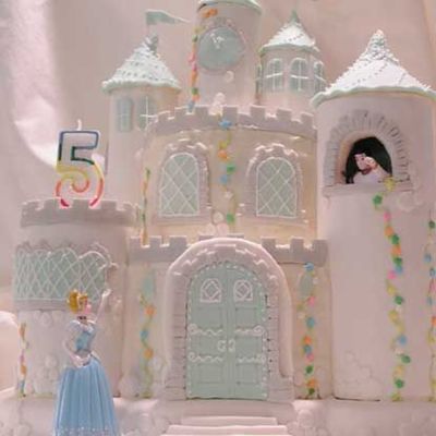 Sophia's Cinderella Castle Cake