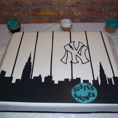 Ny Yankees And Skyline