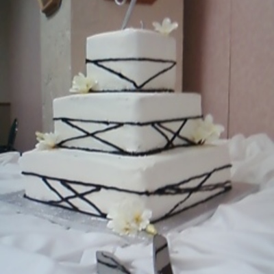 All Buttercream Wedding Cake