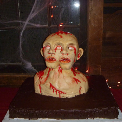 Alien Zombie Cake