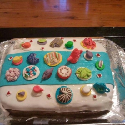 Alice In Wonderland Tea Party Cake