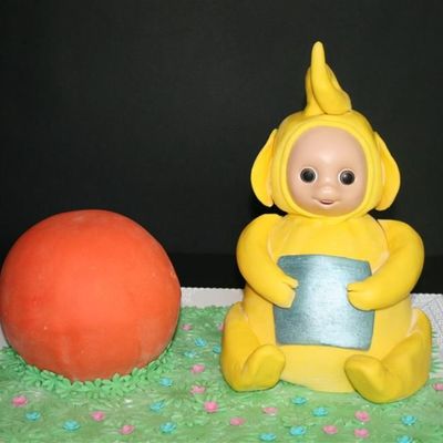 Lala & Her Orange Ball