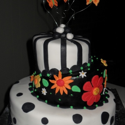 Topsy-Turvy Cake