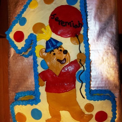 First Birthday Pooh