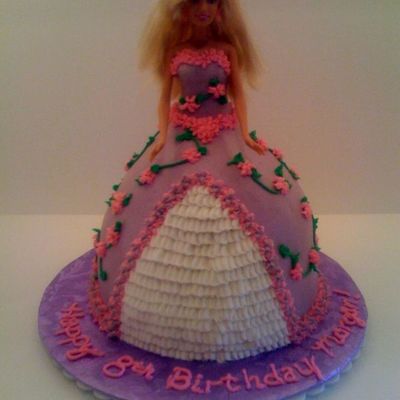Barbie Cake All Buttercream
