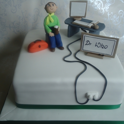 Cake For A Dr. Who Fan.