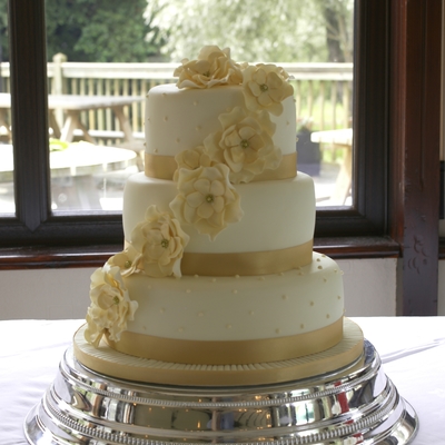 Gold And Ivory Wedding