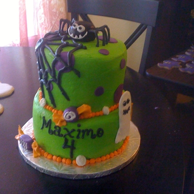 Halloween Birthday Cake
