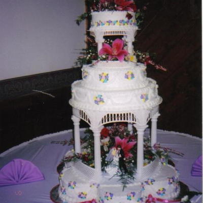 This Is A Cake I Made For My Step Sons Wedding About 14 Years Ago
