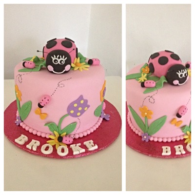 Ladybug Cake