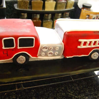 Fire Engine Cake