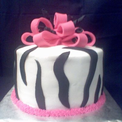 Zebra Print Birthday