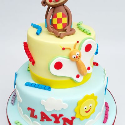 Curious George Birthday Cake