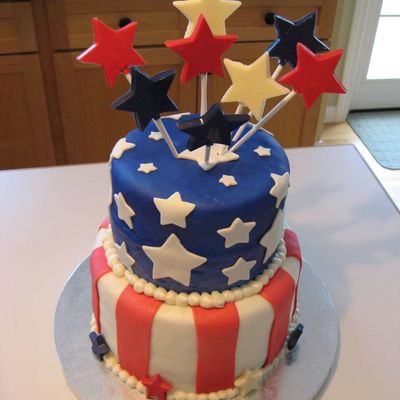 4Th Of July Cake