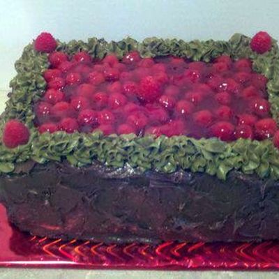 Chocolate & Raspberry Cake