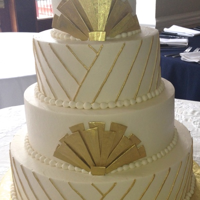 Art Deco Cake Decorating Photos