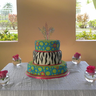 Zebra - Circles Combination Quincea?era