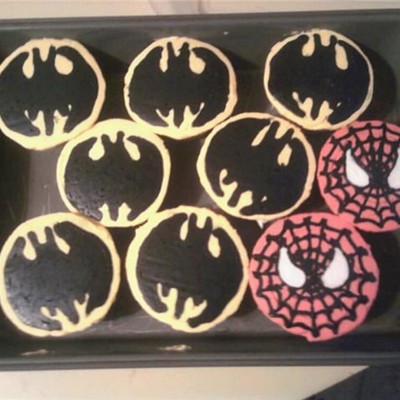 Superhero Birthday Cupcakes