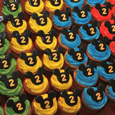 Mickey Mouse Cupcakes