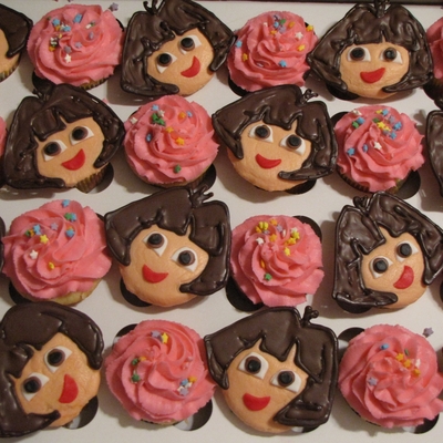 Dora Cupcakes