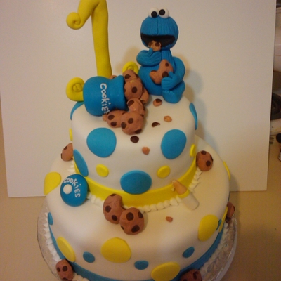 Baby C. Monster Cake