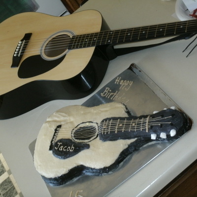 Guitar Cake!