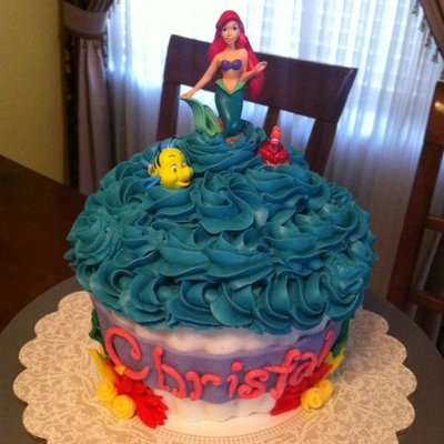 Ariel Giant Cupcake