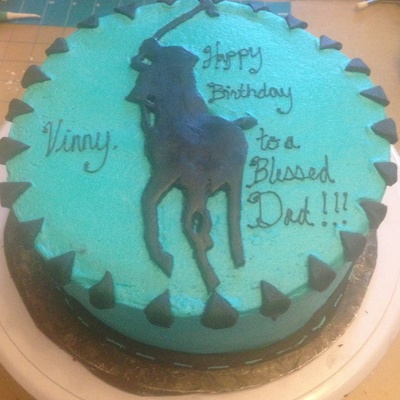 Red Velvet Polo Birthdayfathers Day Cake