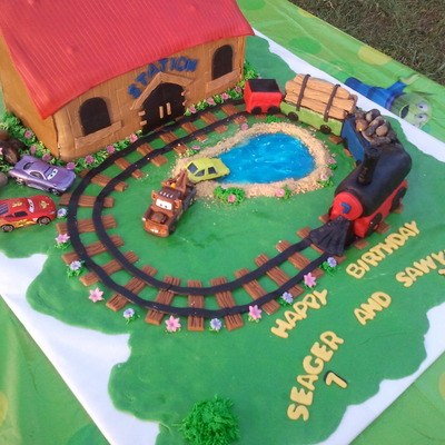 Cars And Trains Birthday