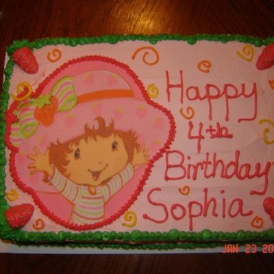Strawberry Shortcake Cake