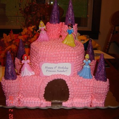 Princess Castle Cake