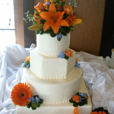 Mixed Shapes Fresh Flowers