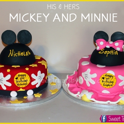 Mickey And Minnie His And Hers