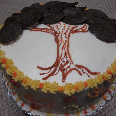 Chocolate Leaf Cake - 2011