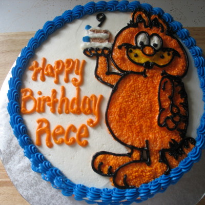 Garfield Cake Take Two
