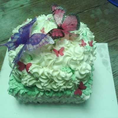 Butterfly Birthday Cake