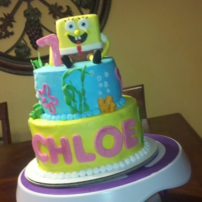 Spongebob Cake