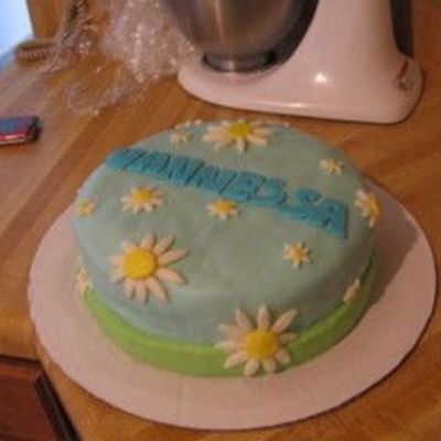 Spring Birthday Cake