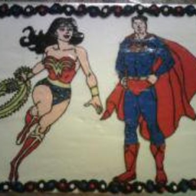 Wonderwoman And Superman