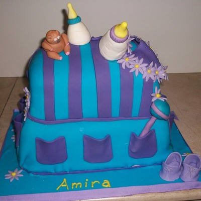 Baby Bag Cake