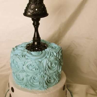 Aqua Parisian Cake
