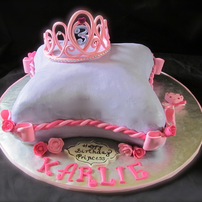 Princess Pillow With Tiara