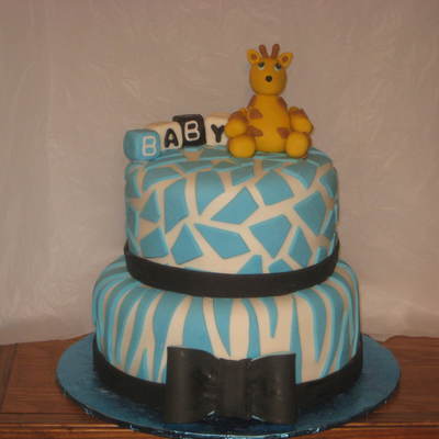 Giraffe And Zebra Print