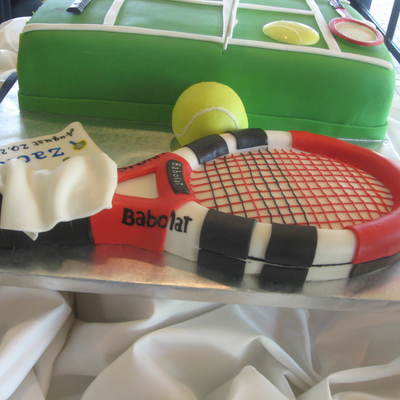 His Tennis Cake