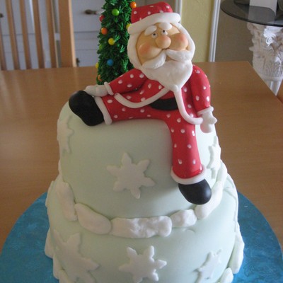 Polka Dot Santa!