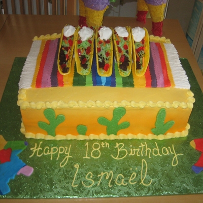 Taco Cake For My Son