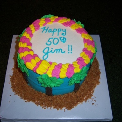 Luau Cake