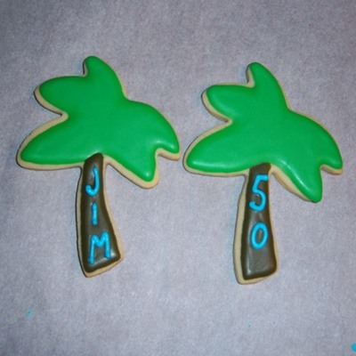 Palm Tree Cookies