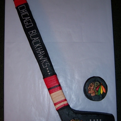 Blackhawks Hockey Stick