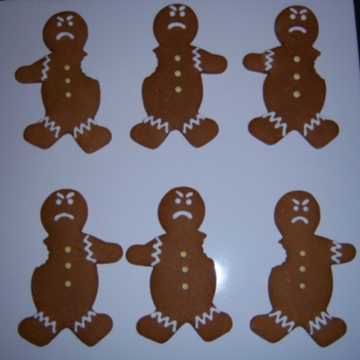 Angry Gingerbread Boys